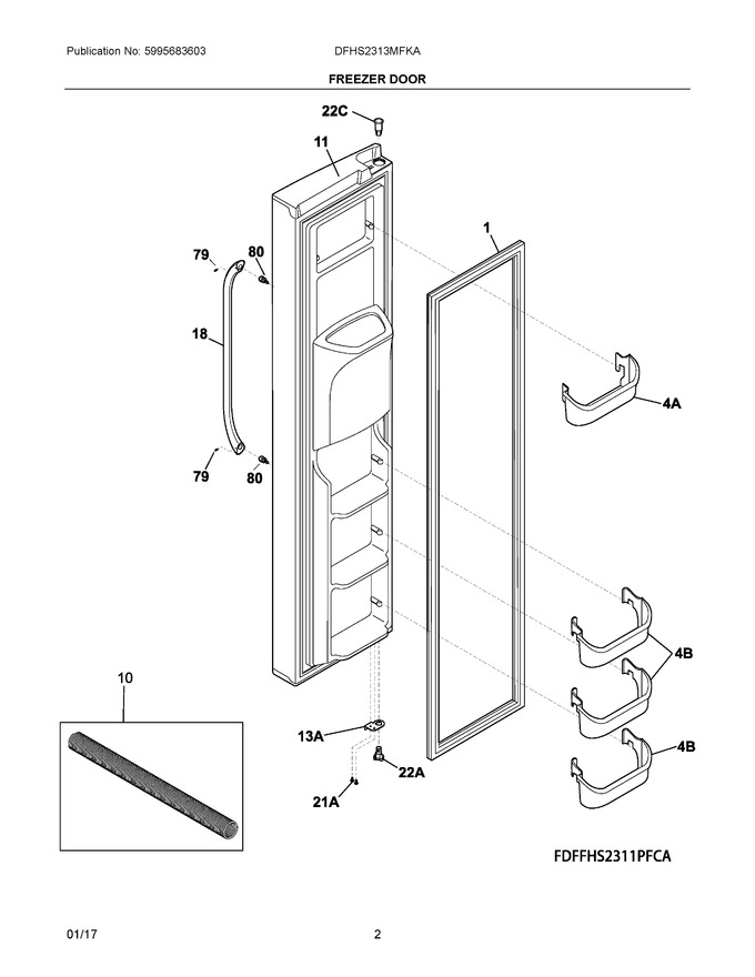 Diagram for DFHS2313MFKA