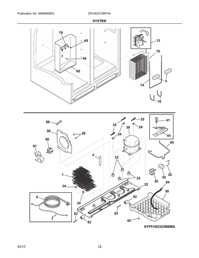 Diagram for DFHS2313MFKA