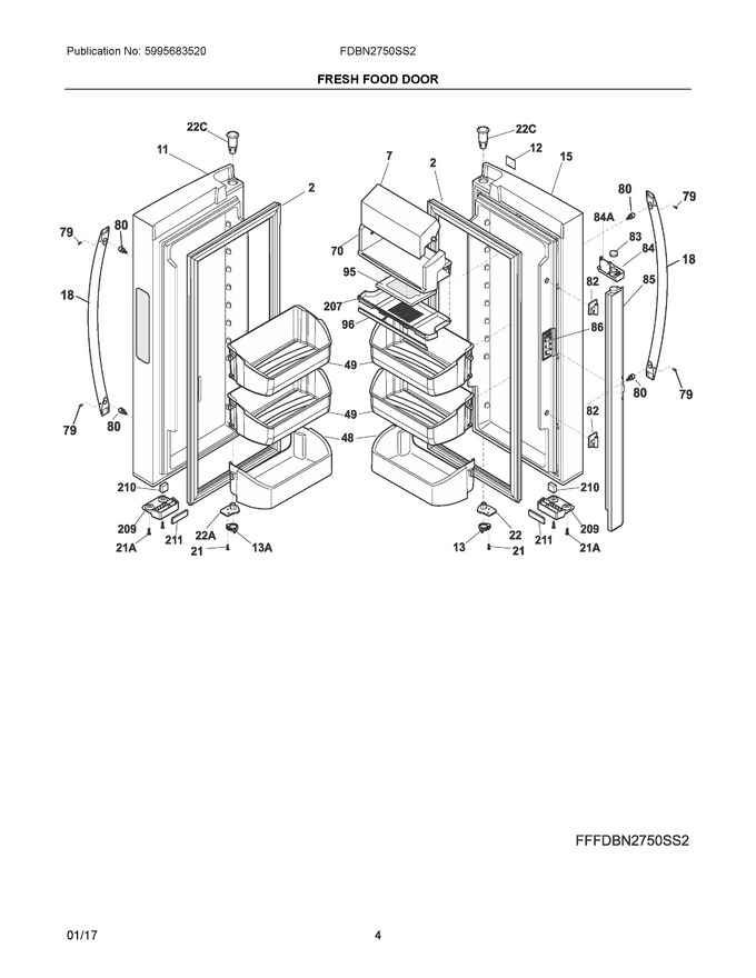 Diagram for FDBN2750SS2