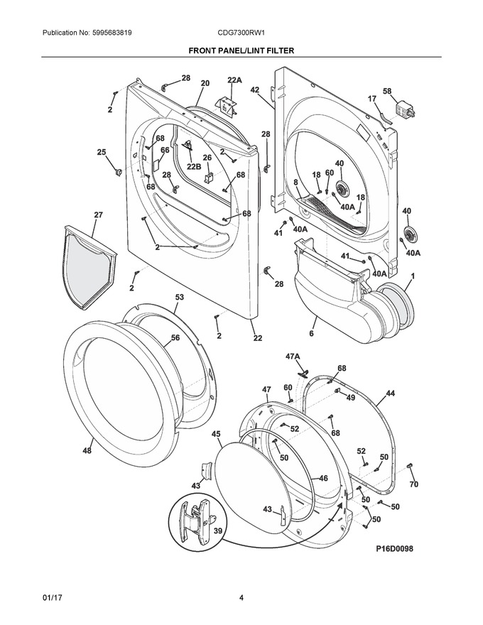 Diagram for CDG7300RW1