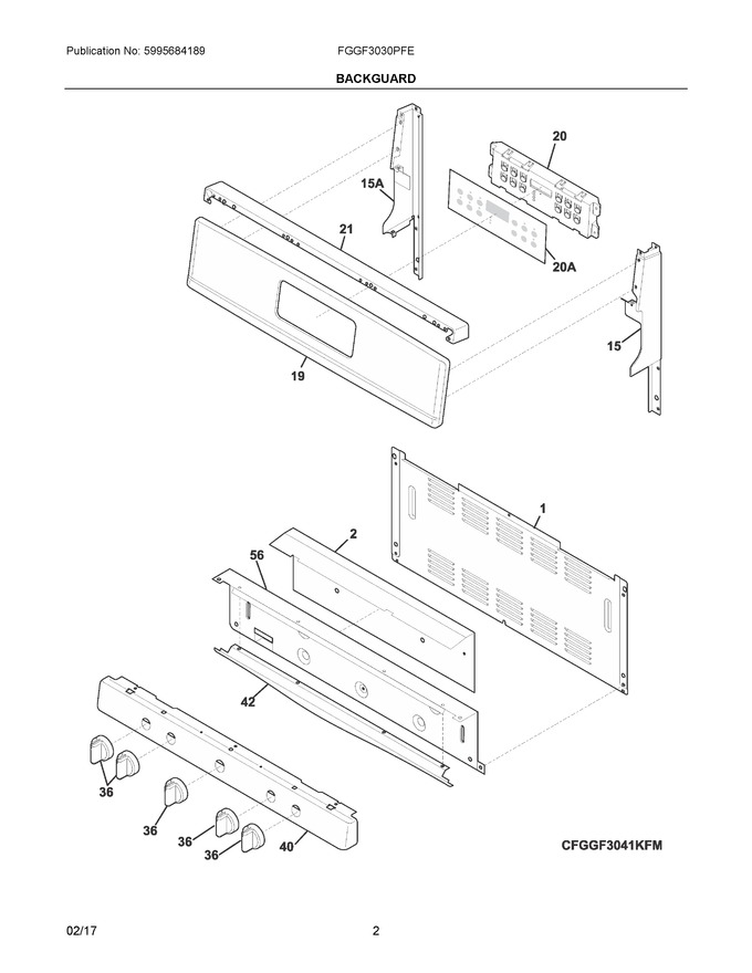 Diagram for FGGF3030PFE