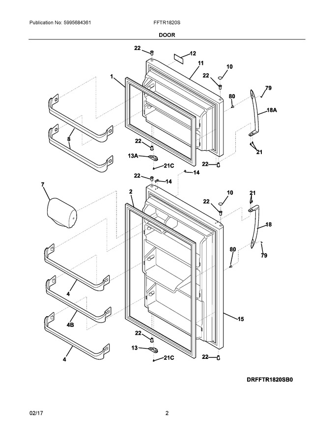 Diagram for FFTR1820SW3A