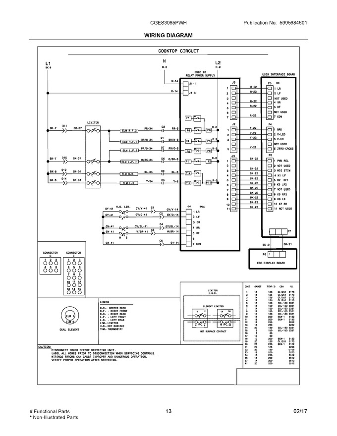 Diagram for CGES3065PWH