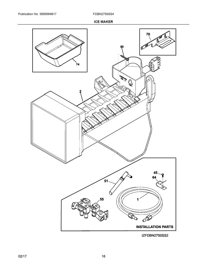 Diagram for FDBN2750SS4
