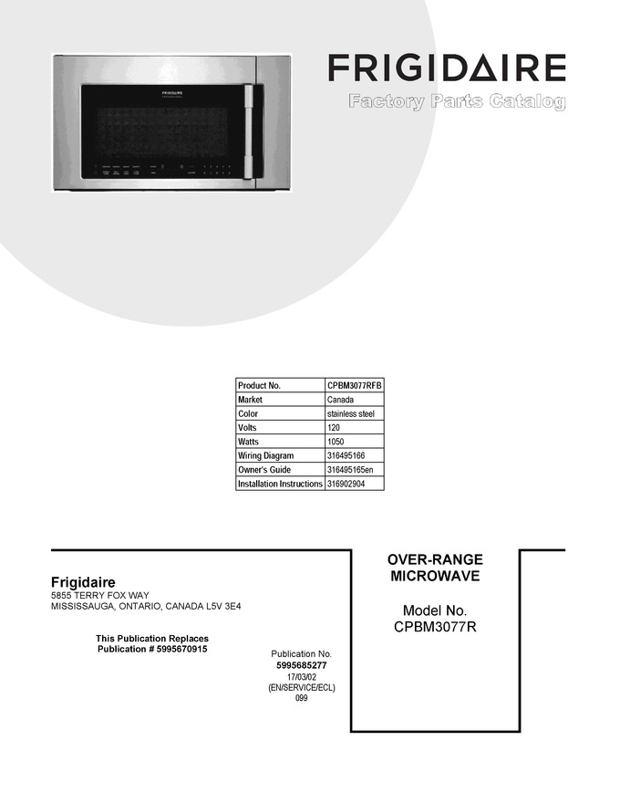 Diagram for CPBM3077RFB
