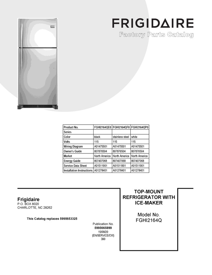 Diagram for FGHI2164QF0