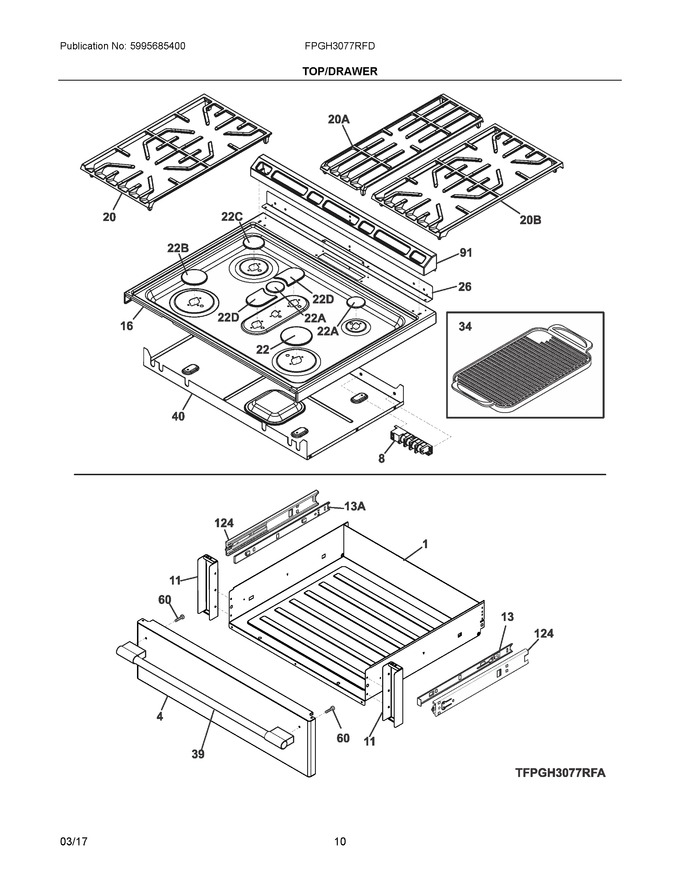 Diagram for FPGH3077RFD
