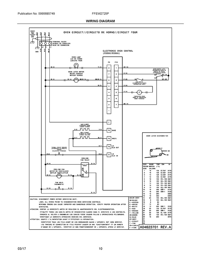 Diagram for FFEW2725PWD