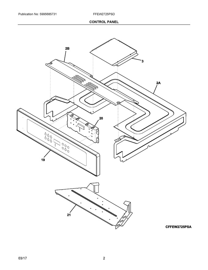 Diagram for FFEW2725PSD