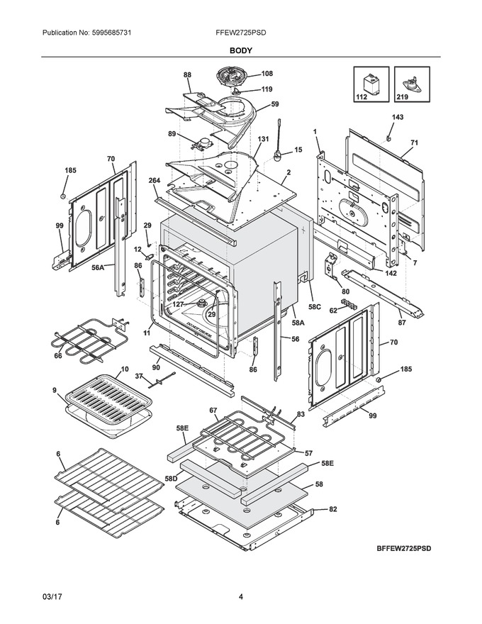 Diagram for FFEW2725PSD