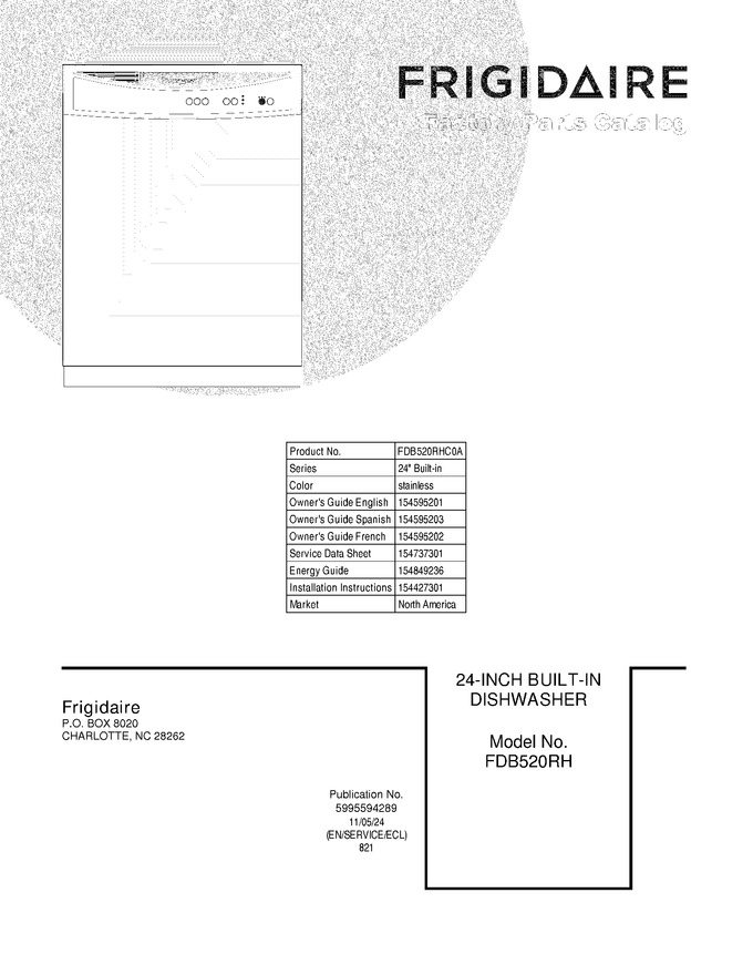 Diagram for FDB520RHC0A