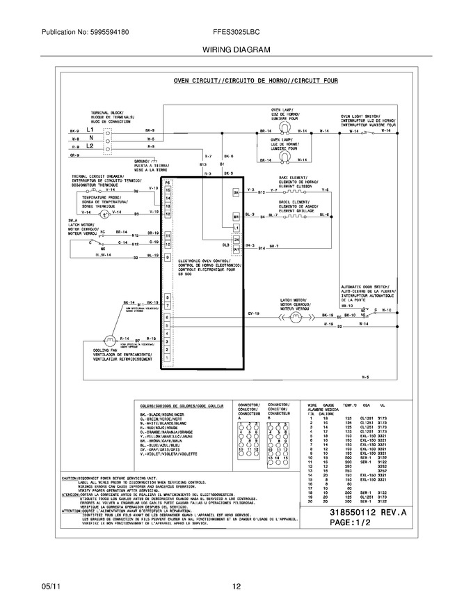 Diagram for FFES3025LBC