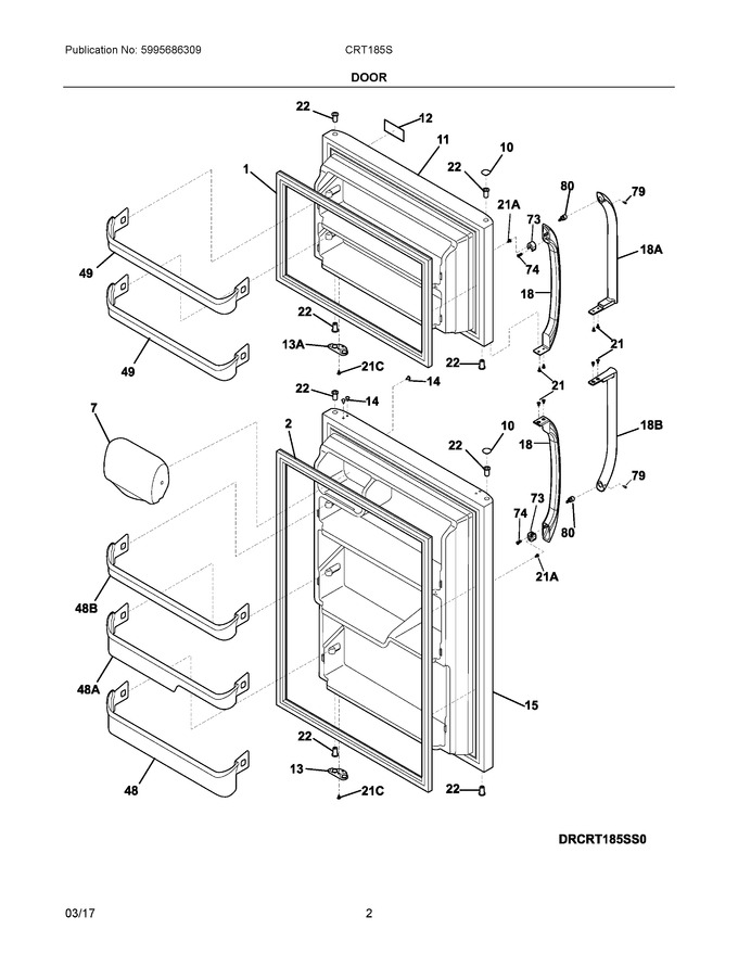 Diagram for CRT185SB4A