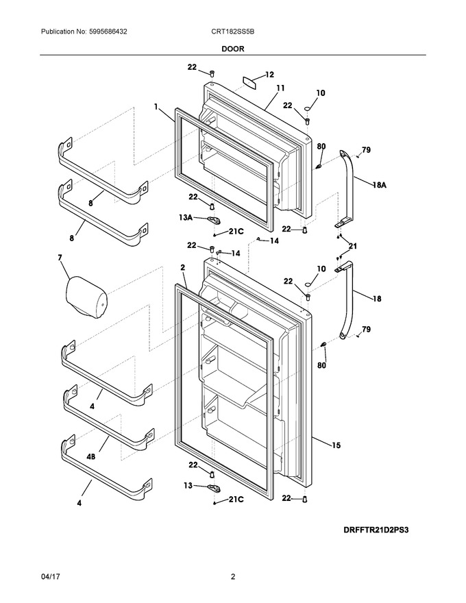 Diagram for CRT182SS5B