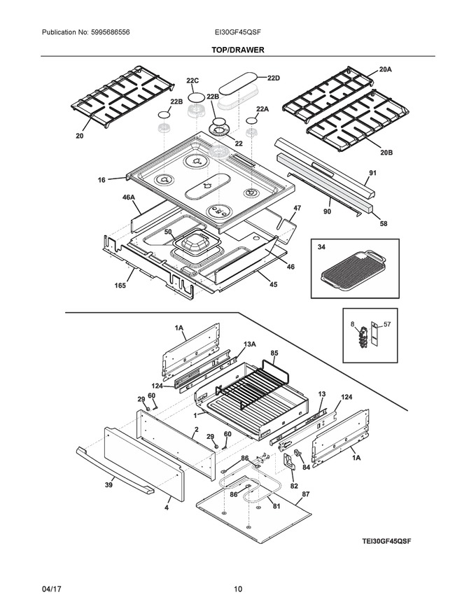 Diagram for EI30GF45QSF