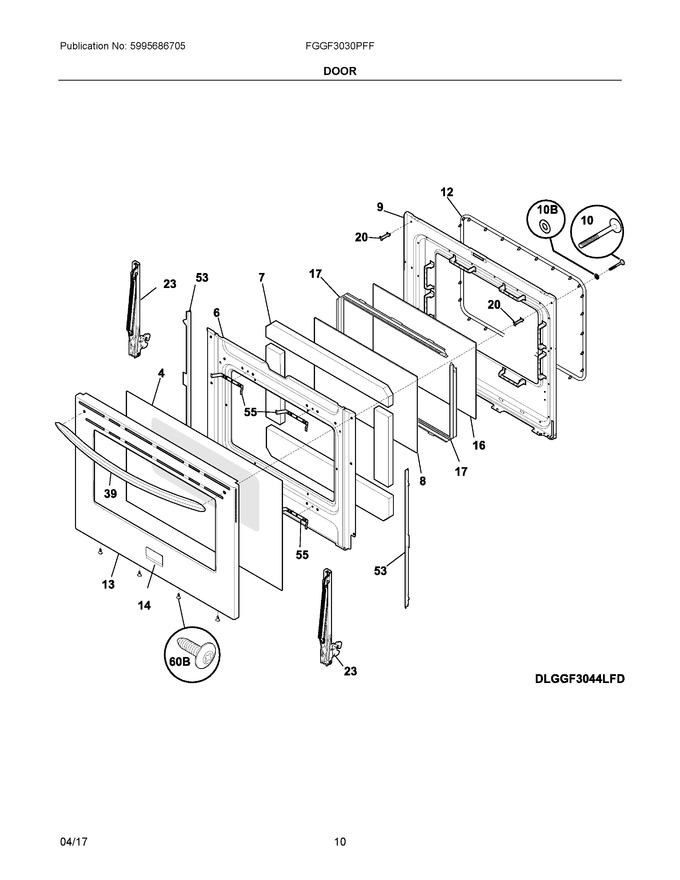 Diagram for FGGF3030PFF
