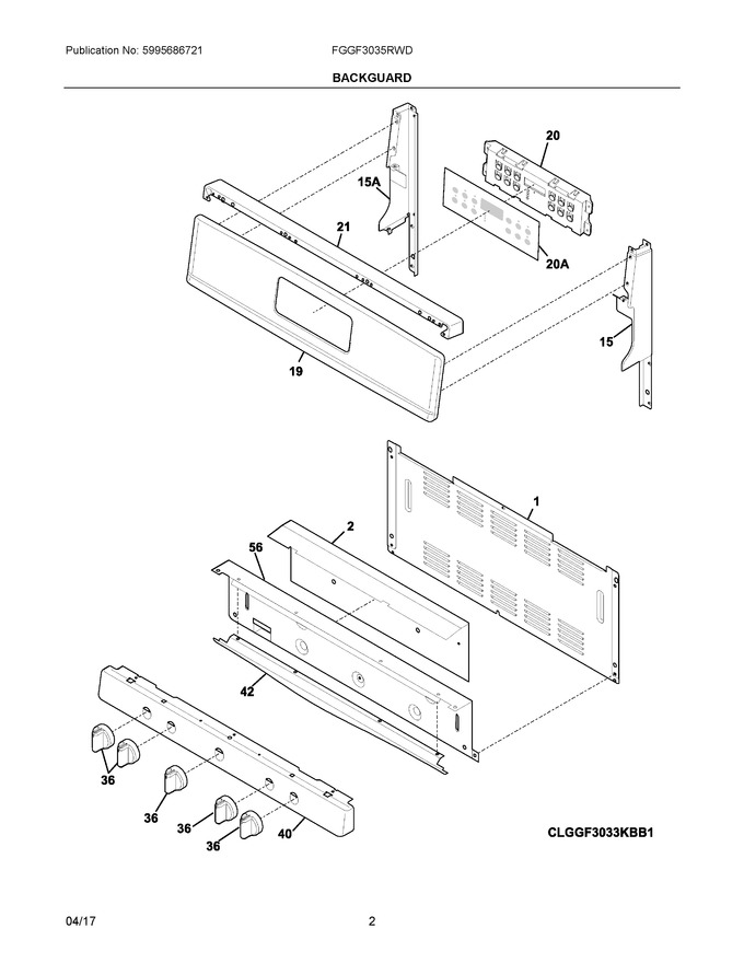 Diagram for FGGF3035RWD
