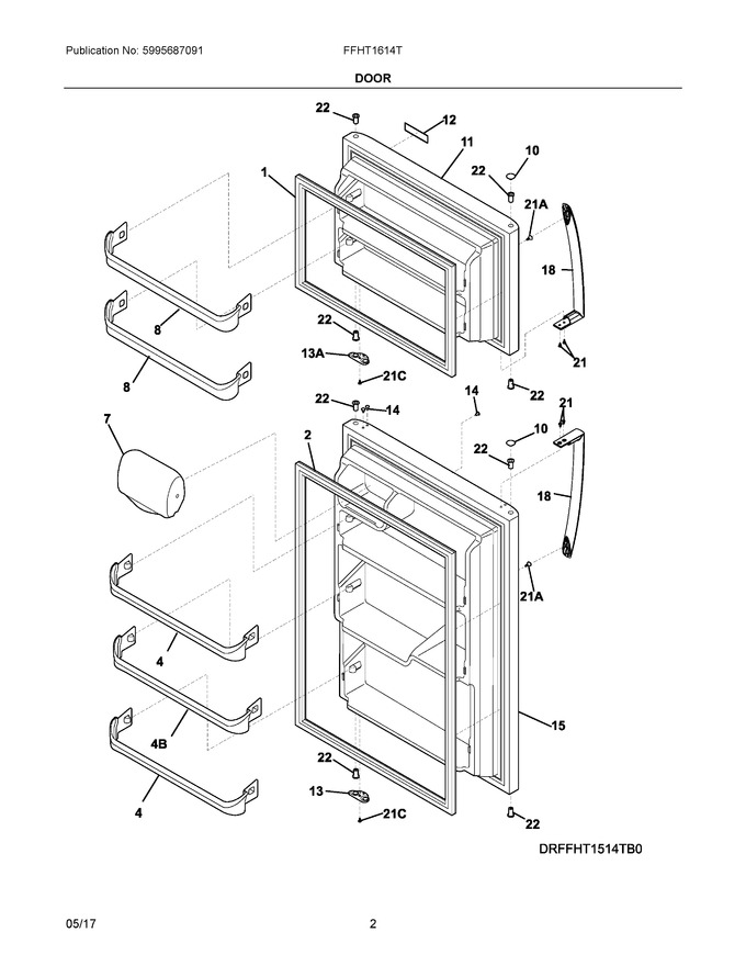 Diagram for FFHT1614TB0