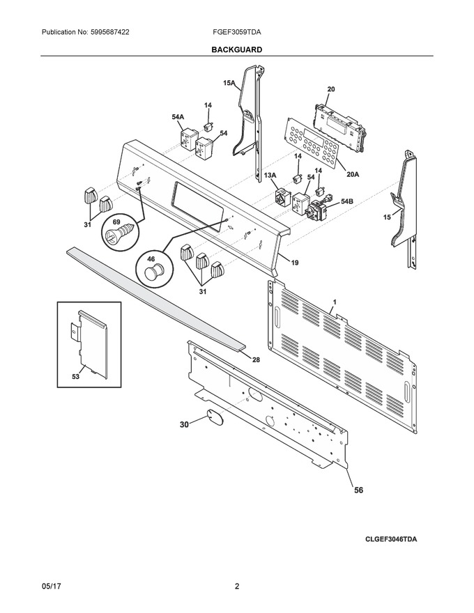 Diagram for FGEF3059TDA