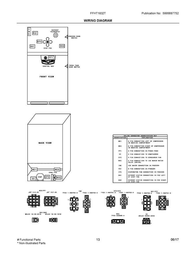 Diagram for FFHT1832TM0