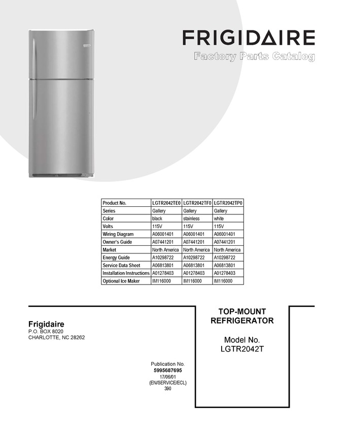 Diagram for LGTR2042TP0