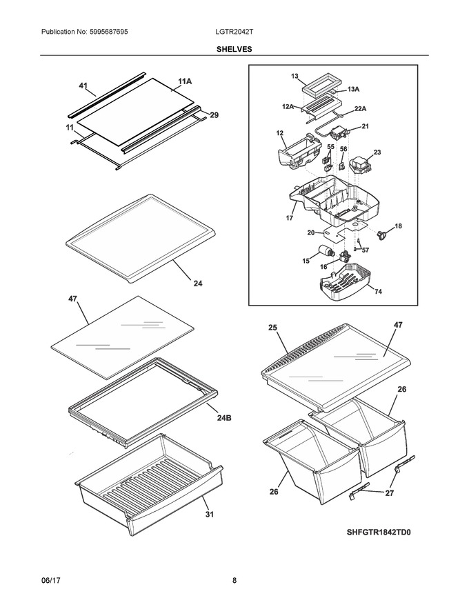 Diagram for LGTR2042TE0