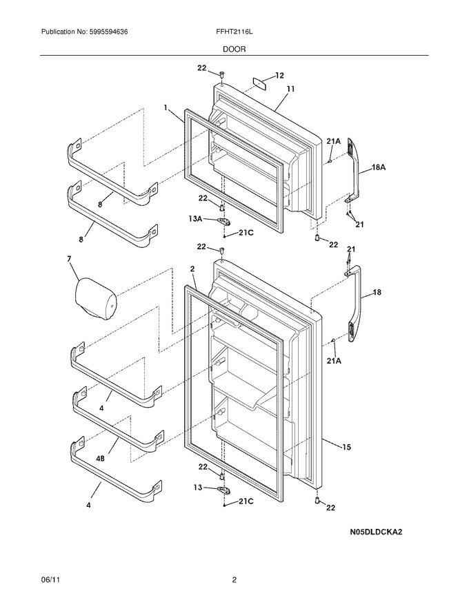 Diagram for FFHT2116LS1
