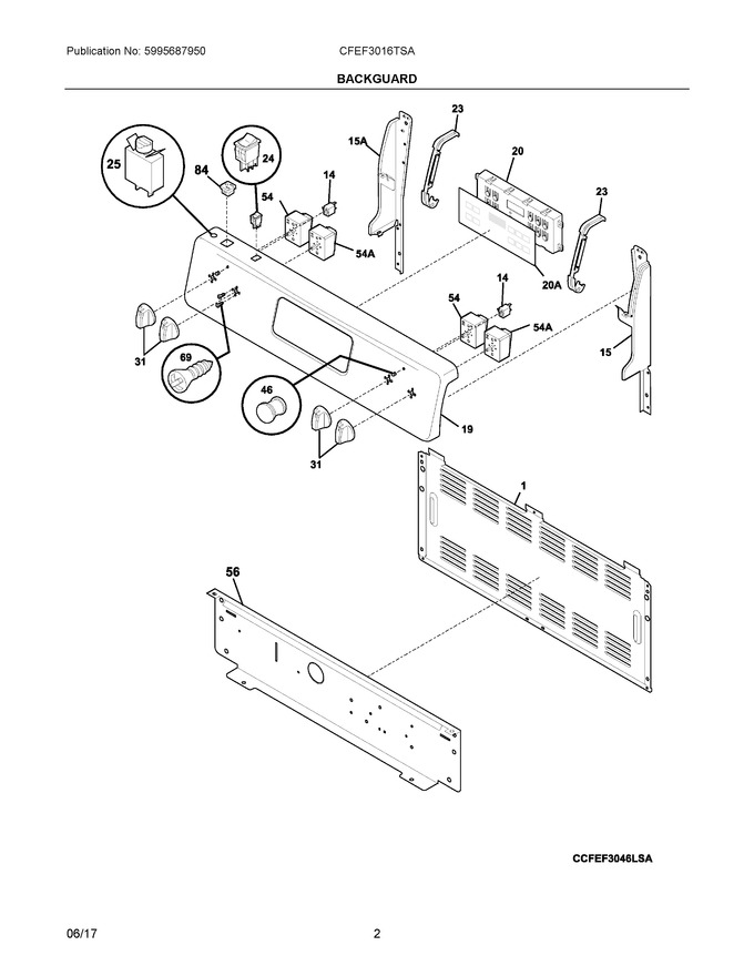 Diagram for CFEF3016TSA