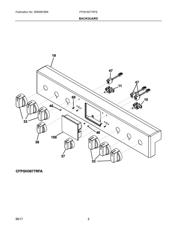 Diagram for FPGH3077RFE