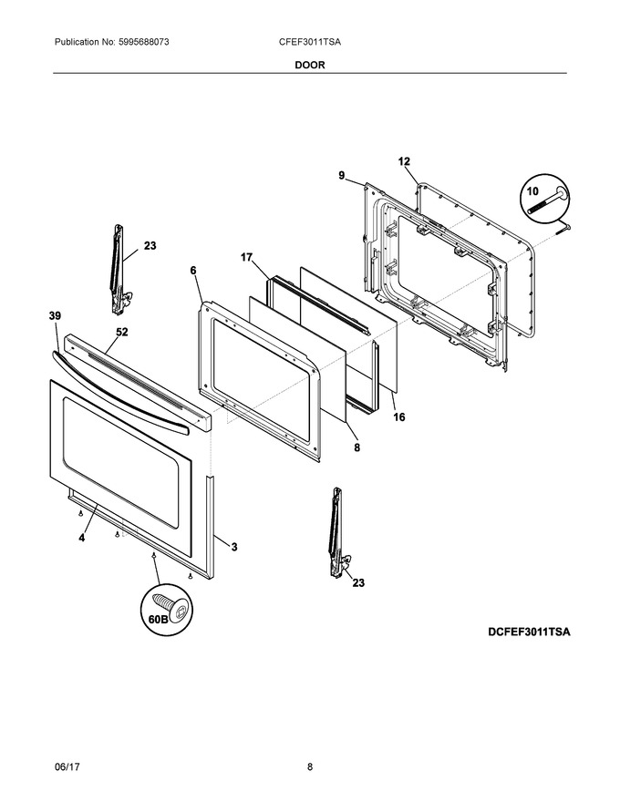 Diagram for CFEF3011TSA