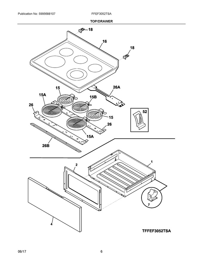 Diagram for FFEF3052TSA