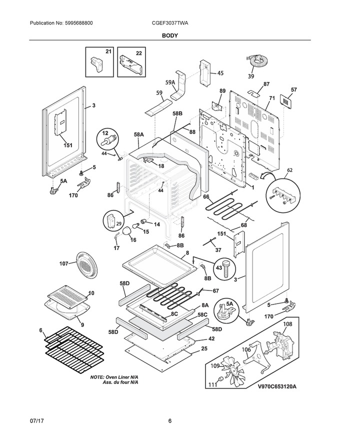 Diagram for CGEF3037TWA