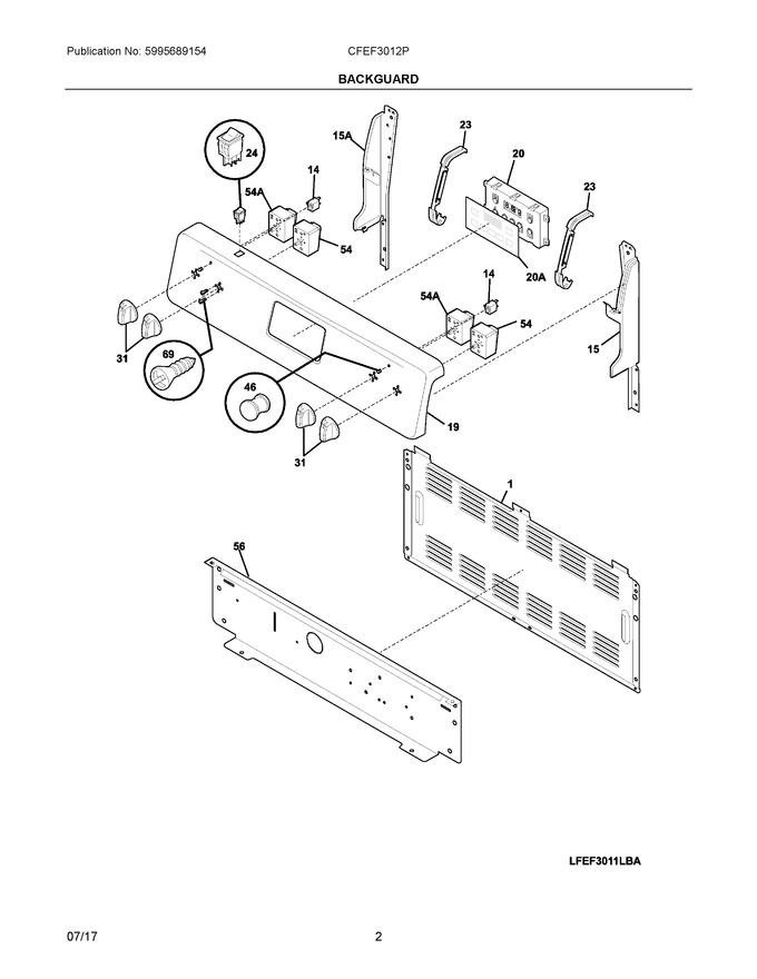 Diagram for CFEF3012PBE