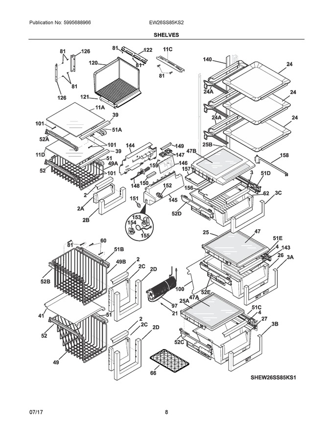 Diagram for EW26SS85KS2