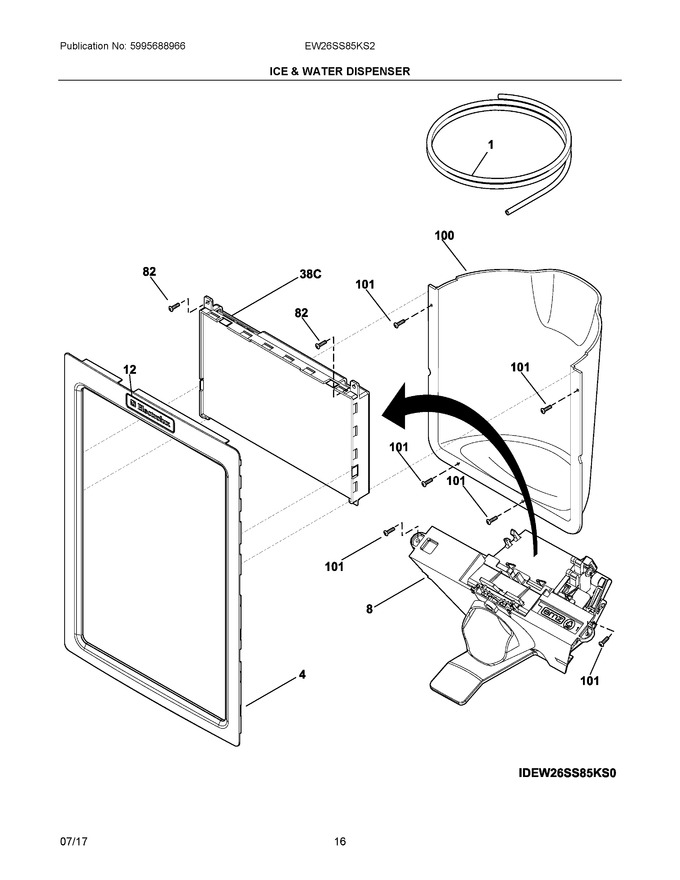 Diagram for EW26SS85KS2