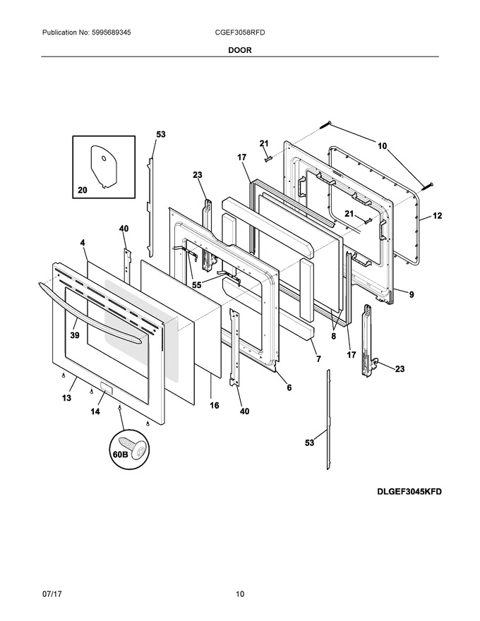 Diagram for CGEF3058RFD
