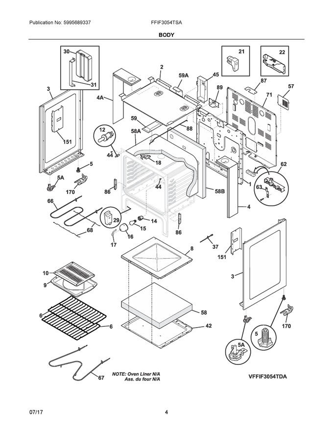 Diagram for FFIF3054TSA