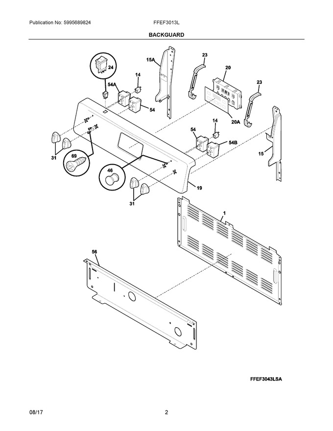 Diagram for FFEF3013LBK