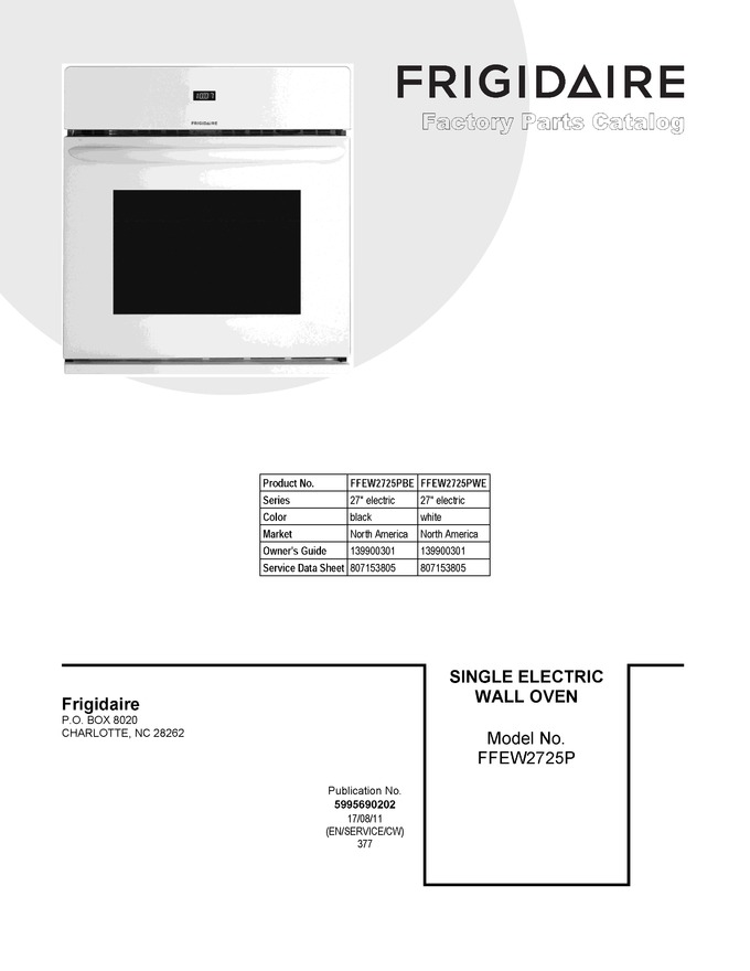 Diagram for FFEW2725PBE