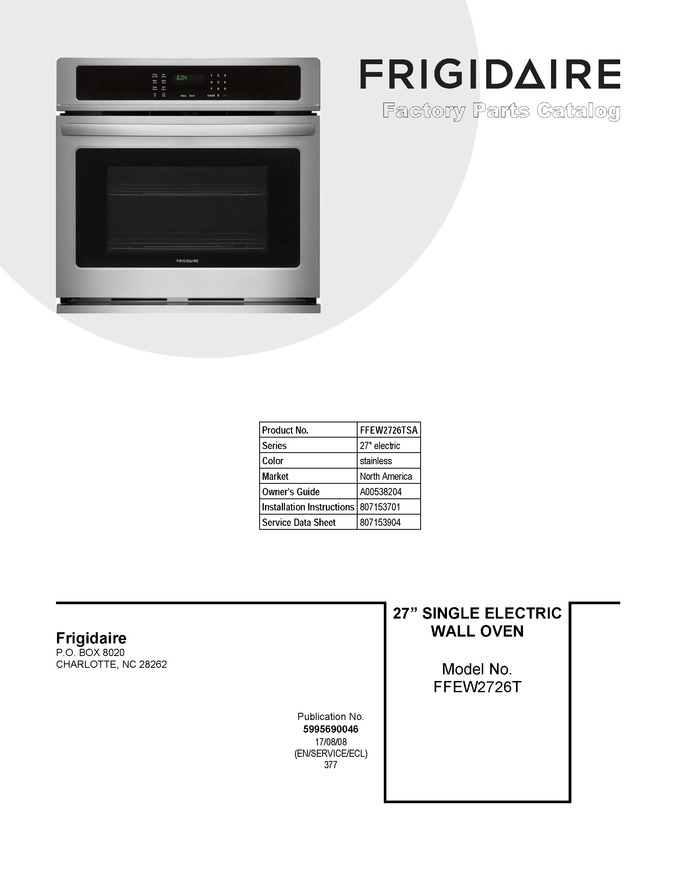 Diagram for FFEW2726TSA