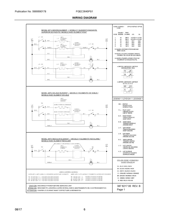 Diagram for FGEC3645PS1