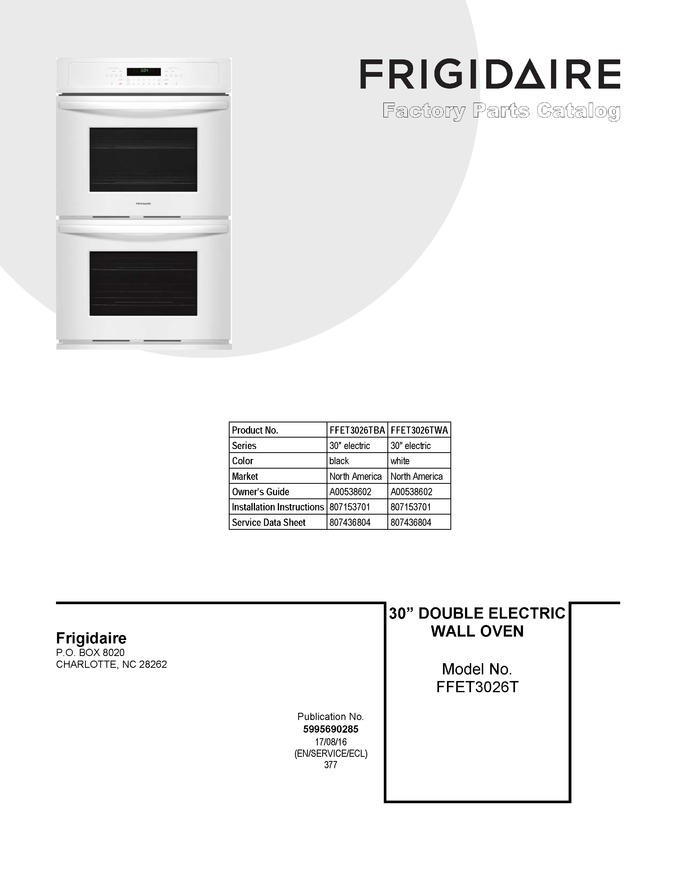 Diagram for FFET3026TWA