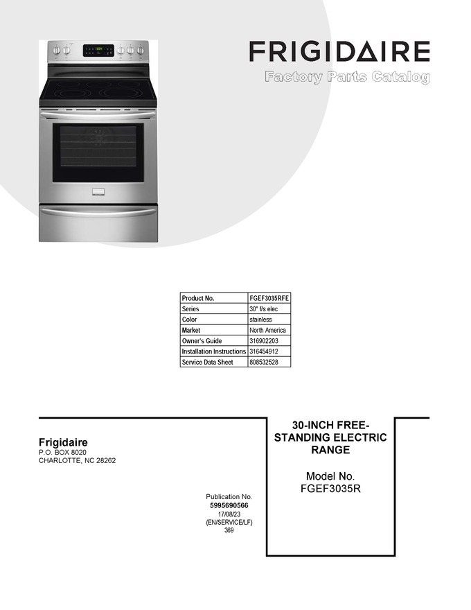 Diagram for FGEF3035RFE