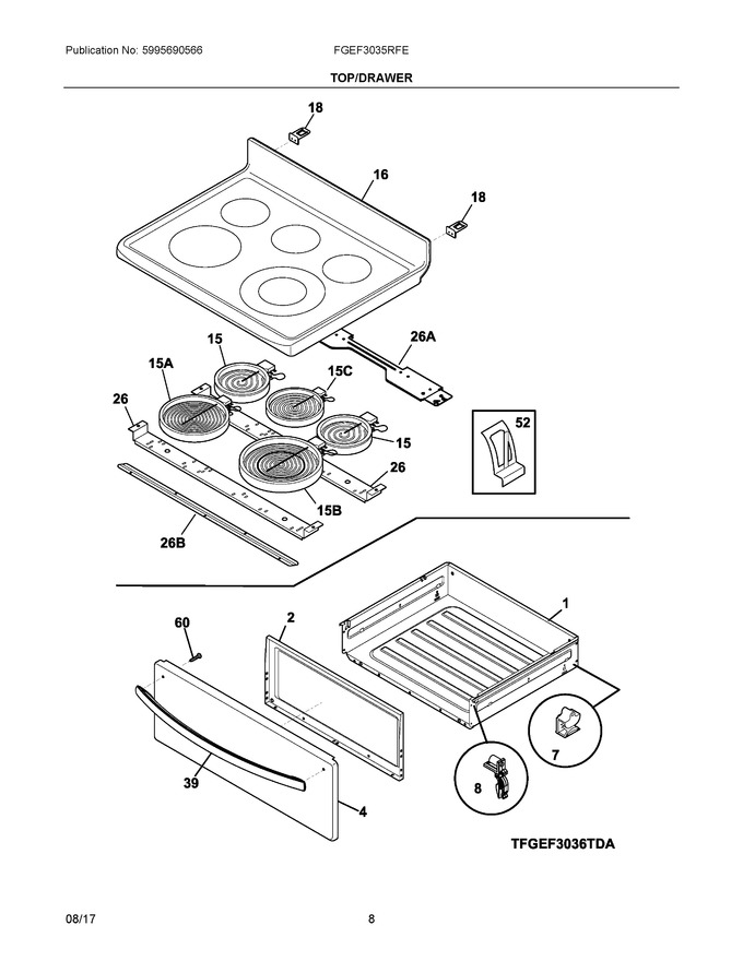 Diagram for FGEF3035RFE