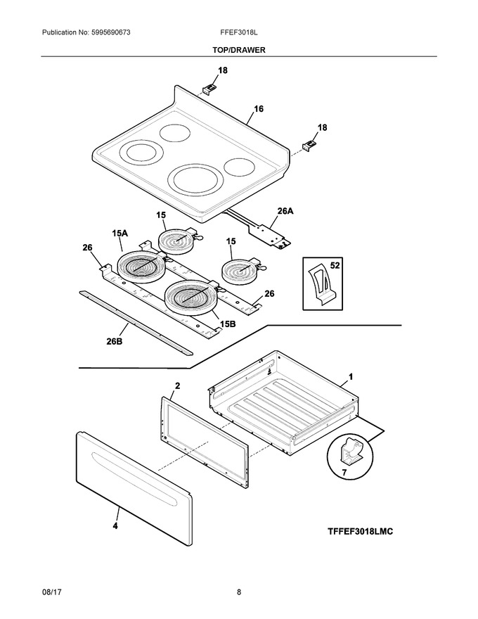 Diagram for FFEF3018LBJ