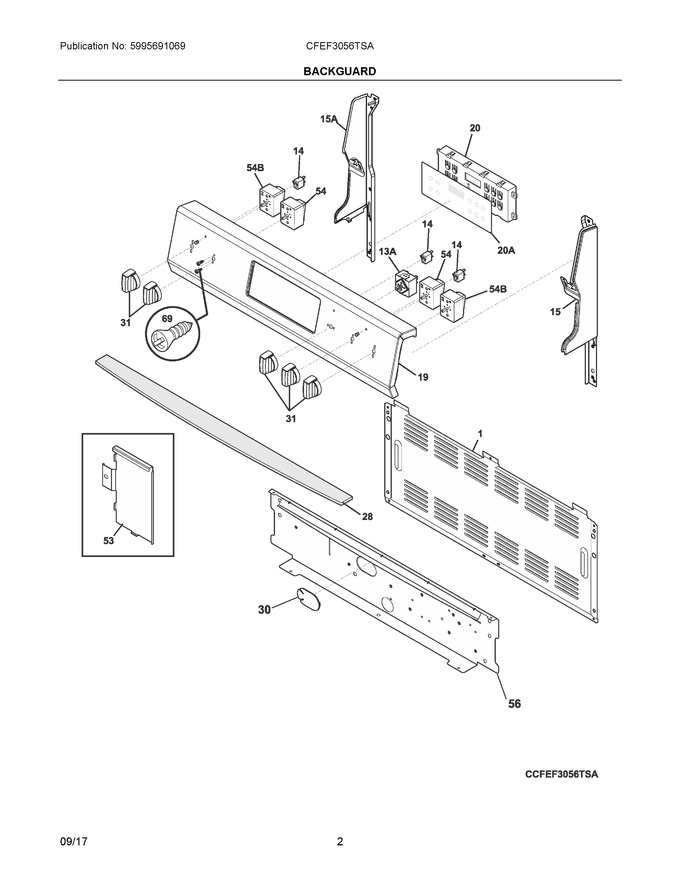 Diagram for CFEF3056TSA