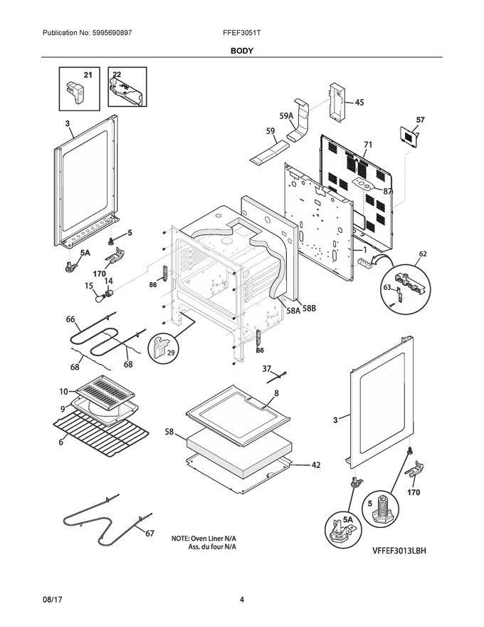 Diagram for FFEF3051TBA