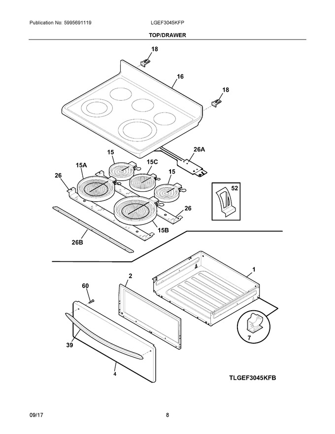Diagram for LGEF3045KFP