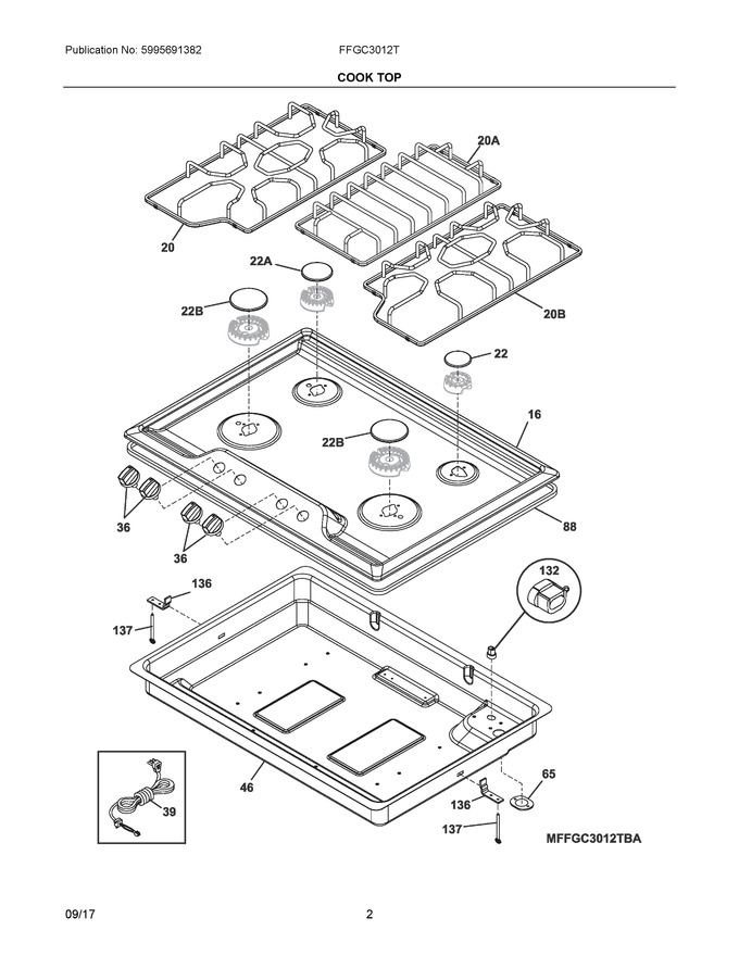 Diagram for FFGC3012TWA