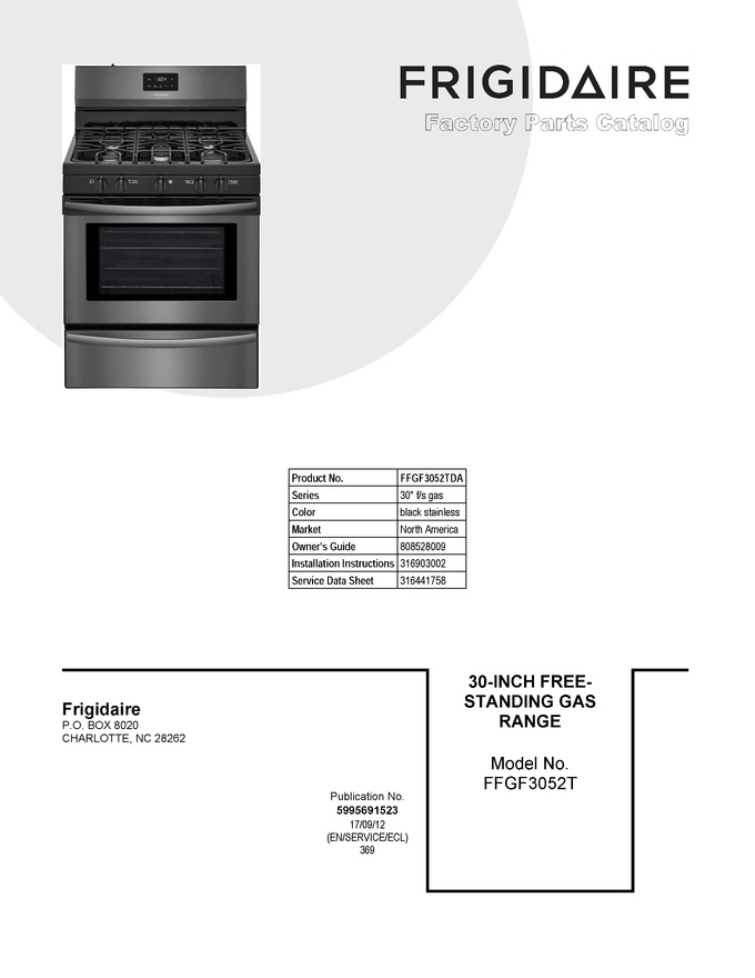 Diagram for FFGF3052TDA